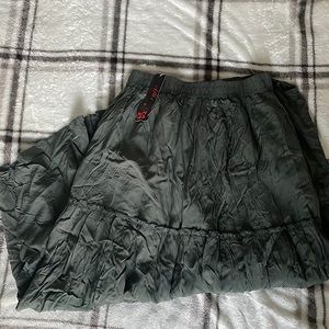 NWT Green Afibi Maxi Skirt